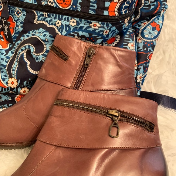 Elite Walking cradles Cayley brown Booties SZ 7.5N - Picture 7 of 8